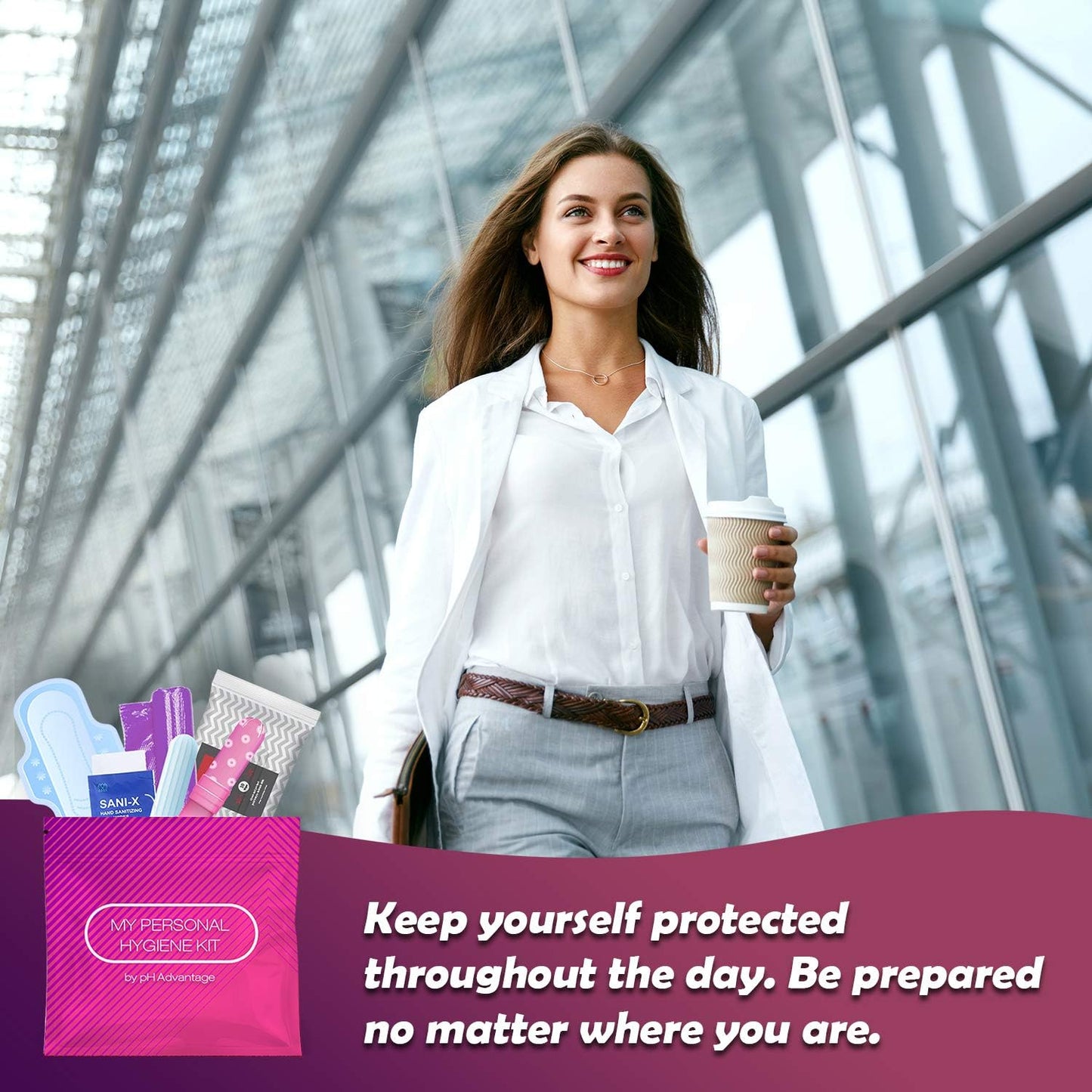 Portable Period Kit: Essential Period Pouch for Teen Girls in School, Travel, and Daily Use - Ideal for Parents, Schools, Churches, Businesses, and Homeless Outreach - Pink (Menstrual Kit, 100)