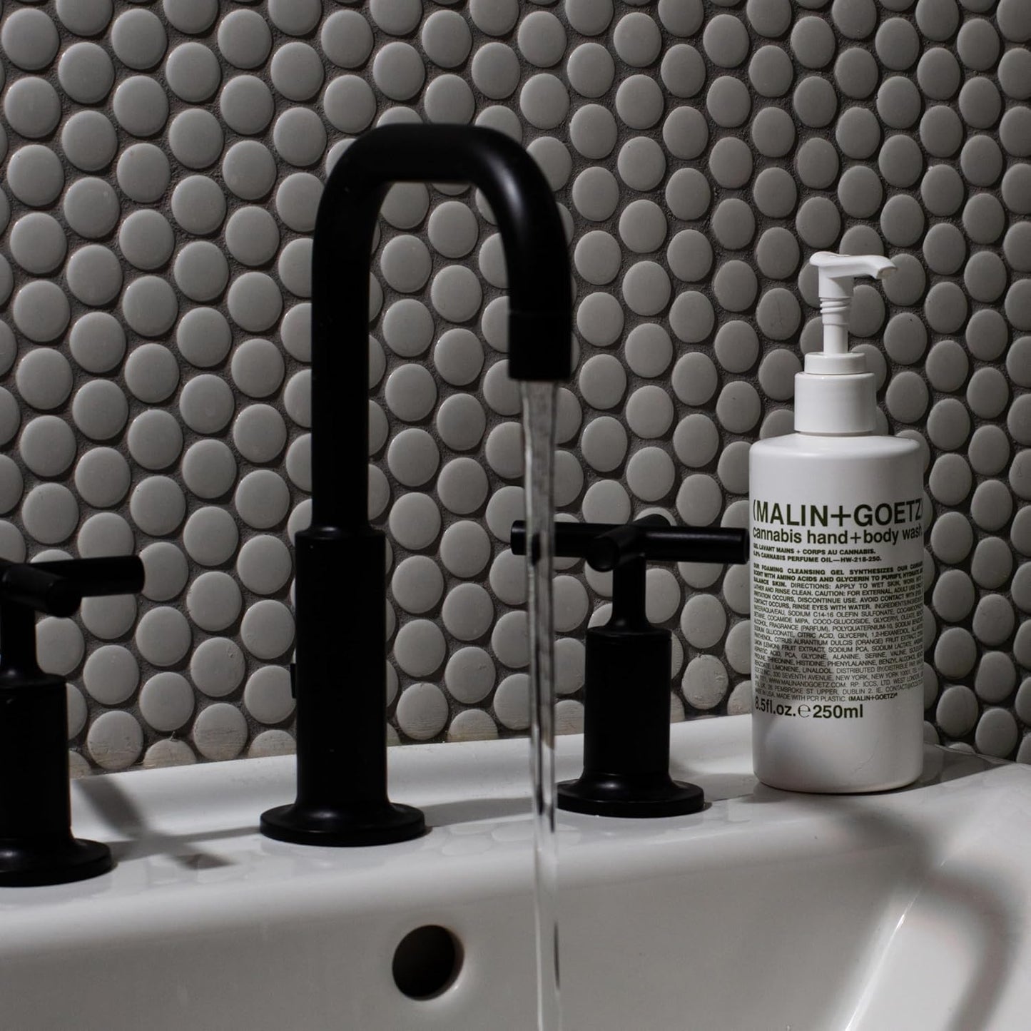 MALIN+GOETZ Cannabis Hand and Body Wash, White, 8.45 Fl Oz (Pack of 1)