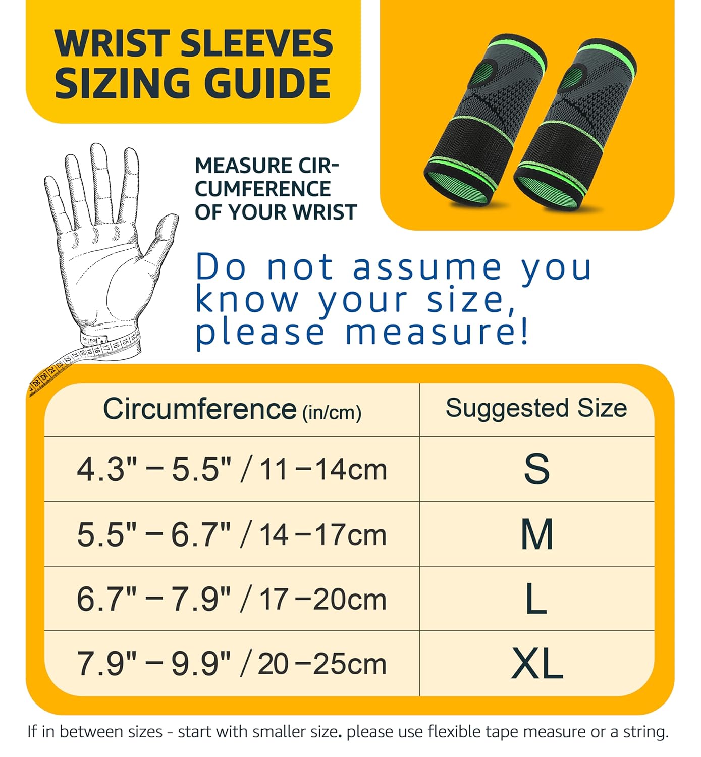 HiRui 2-Pack Wrist Brace Wrist Wraps, Hand Compression Sleeves with Wrist Straps Support for Fitness Weightlifting MTB Tendonitis Carpal Tunnel Arthritis Pain Relief (Green, Large)