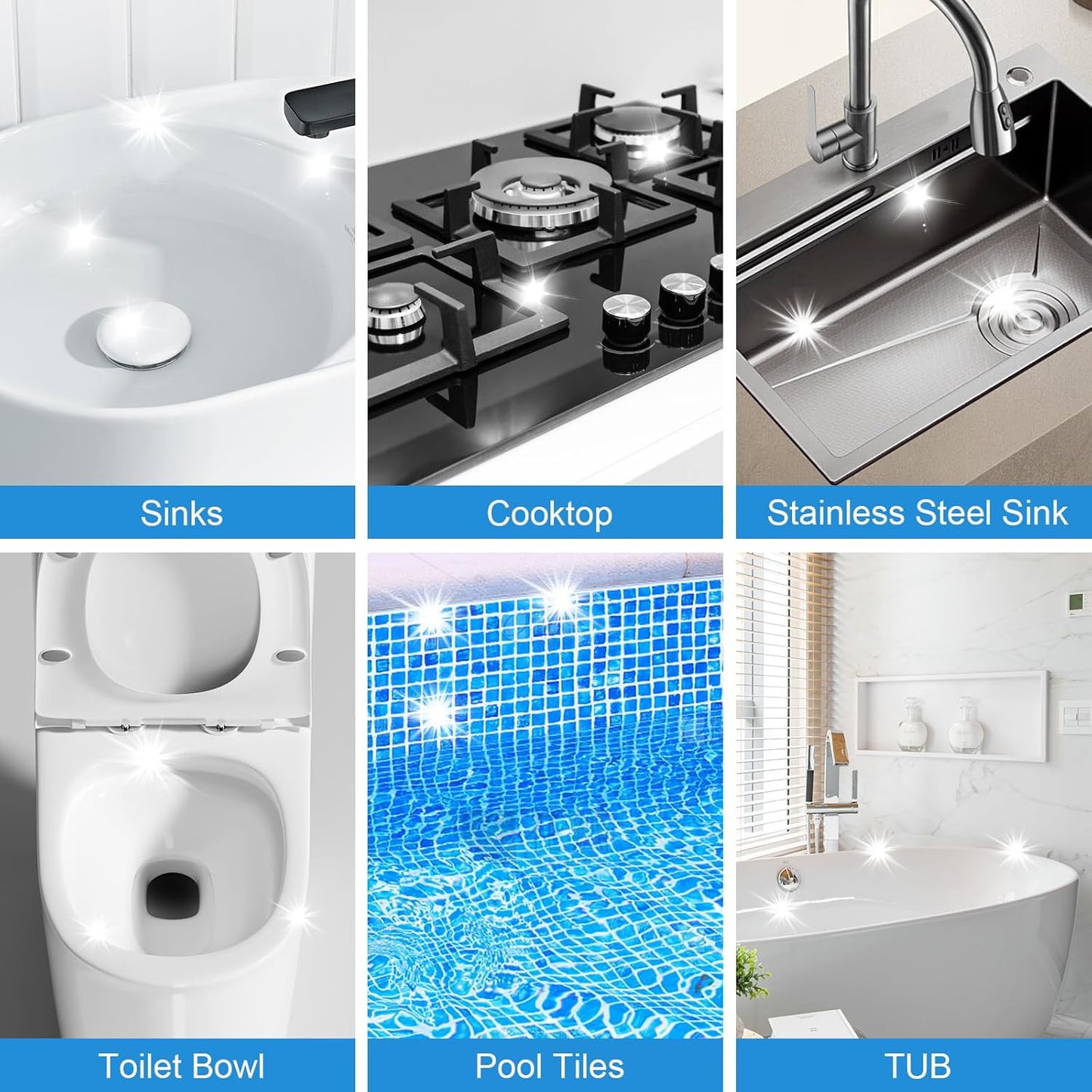 20 Pack Pumice Stone Toilet Bowl Cleaner, Pumice Stone for Cleaning Stick Hard Water Rings, Calcium Buildup & Stains, Safe for Bathroom, Sink, Tub, Grill, Oven, Pool Tile (Small Size)