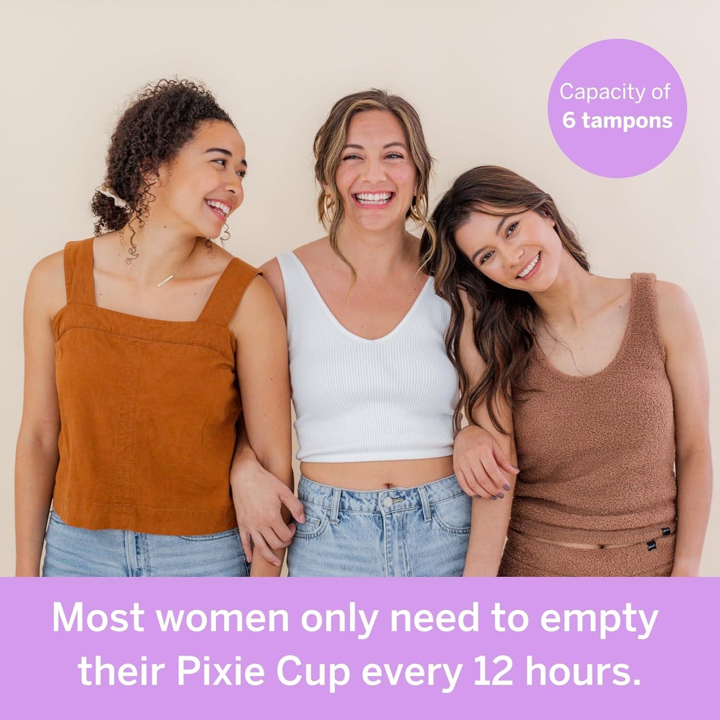 Pixie Menstrual Cup - No Metals or Toxins - Ranked 1 for The Most Soft Reusable Period Cup - Wear 12 Hours - 100% Medical-Grade Silicone - Tampon Alternative - Buy One We Give One - Extra Large