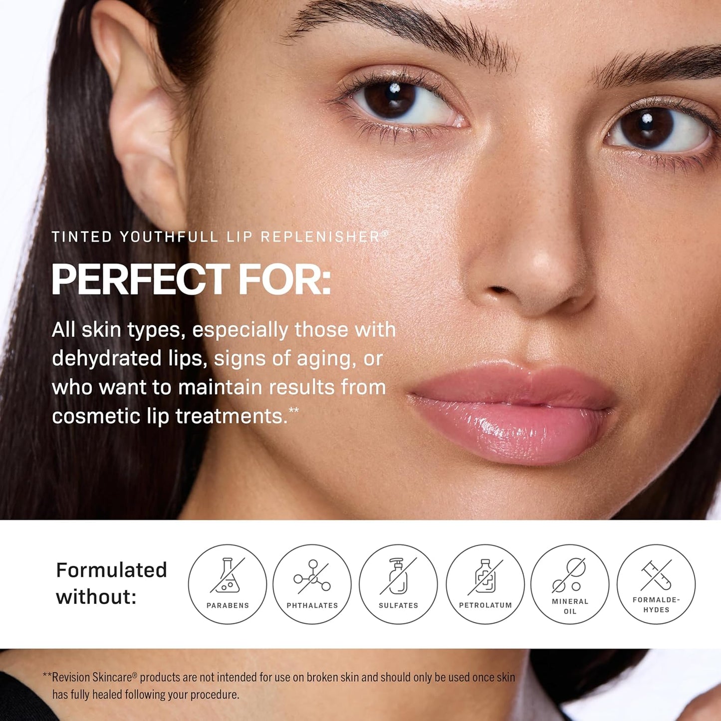 Revision Skincare Tinted YouthFull Lip Replenisher® – pH-Activated Tinted Lip Plumper, Hydrating, Volumizing, and Anti-Aging Treatment with Hyaluronic Acid, 0.33 oz