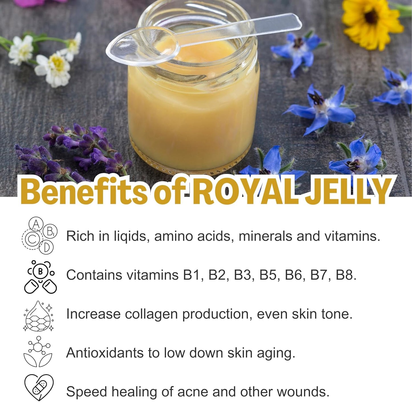 BISON | EMU | HONEY Balm - with pasture raised Bison tallow - Astaxanthin, Bakuchiol, Royal Jelly | Whipped Tallow Balm | with honey and emu oil | All natural - 2 fl oz (2 OZ, Queen Bee)