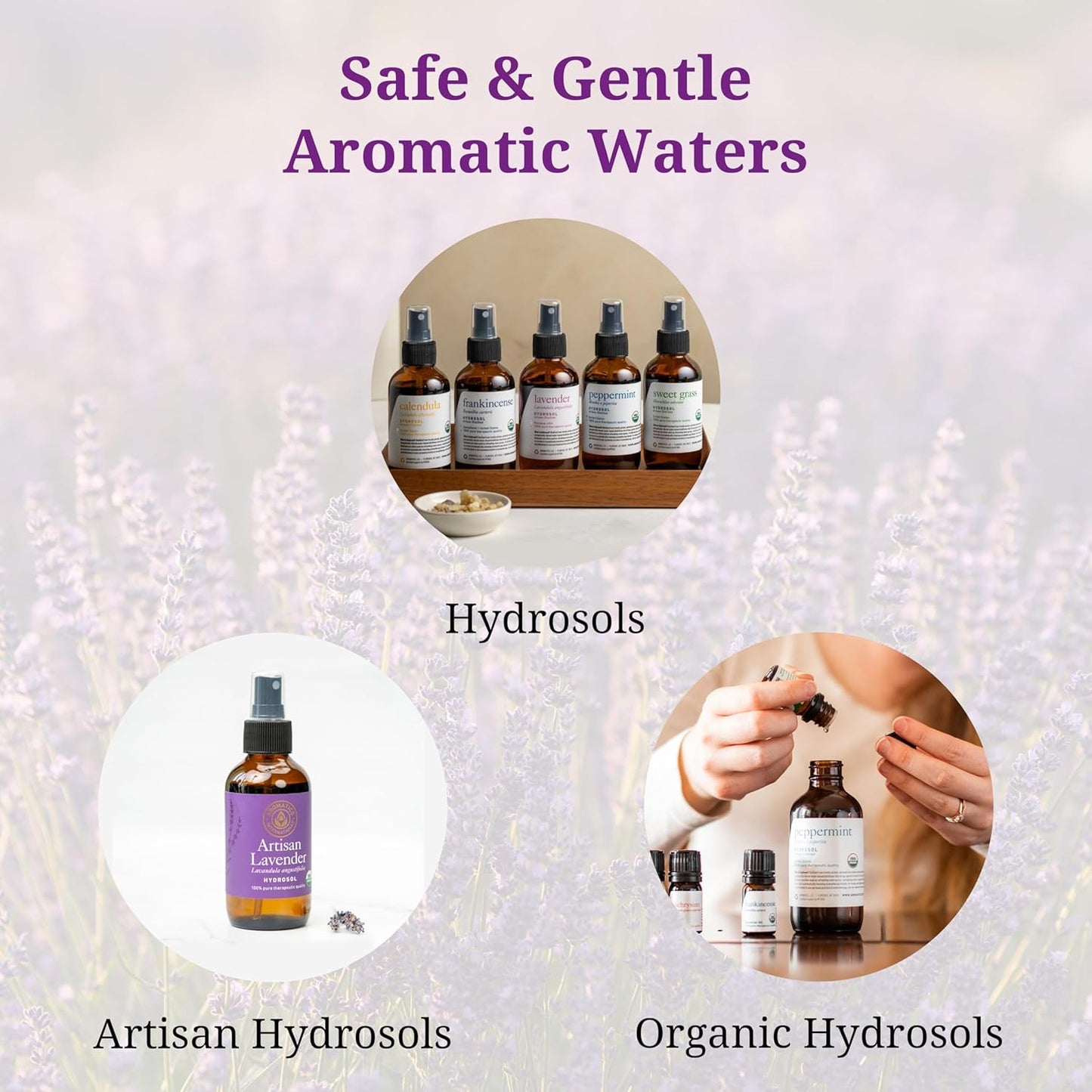 Aromatics International Victorian Blend Hydrosol 100ml | Classic Aromatic Mist for Daily Use