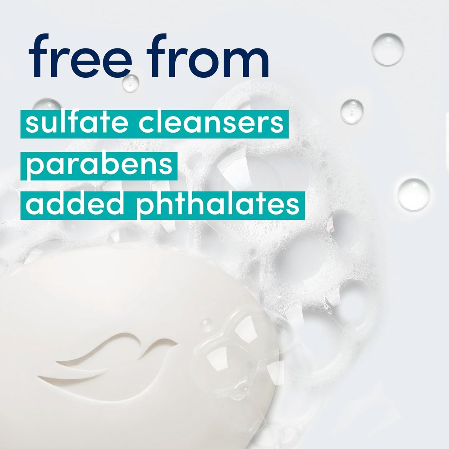 Dove Beauty Bar Soap Sensitive, 6 Bars for Sensitive Skin, Fragrance Free and Hypoallergenic 3.75 oz