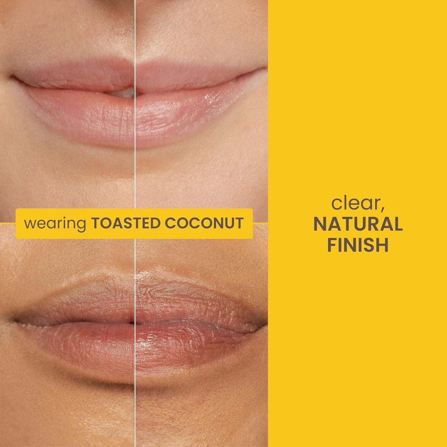 Burt’s Bees Lip Milk, Daily Lip Moisturizer, Toasted Coconut, Vitamin Enriched Moisturizing Lip Balm with Almond Milk and Jojoba Oil, Hydrating for Softer Lips, 1 Tube, 0.34 Fl Oz