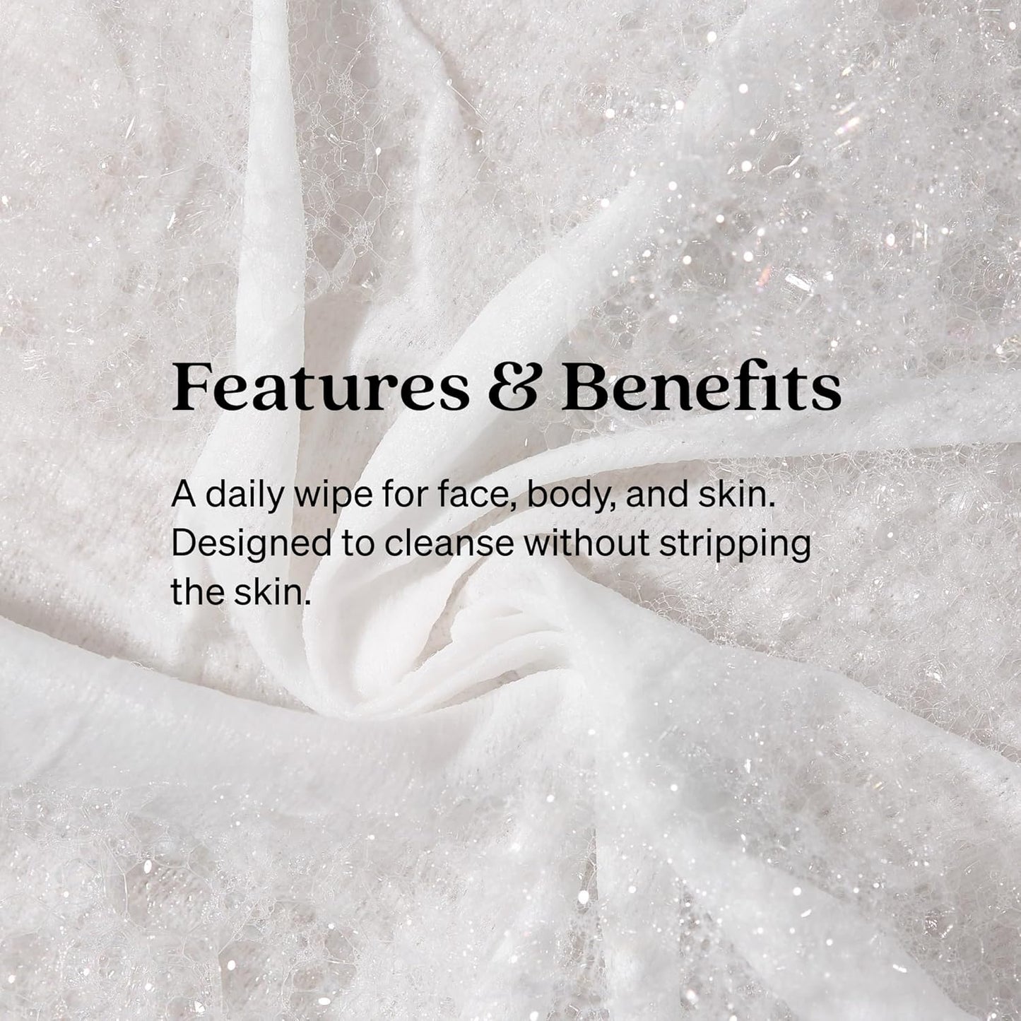 Soothing Cleansing Wipes, Cleansing Makeup Remover Wipes for Sensitive Skin with Serum-Like Finish, Lavender Scent, 3-Pack (24 Wipes each)