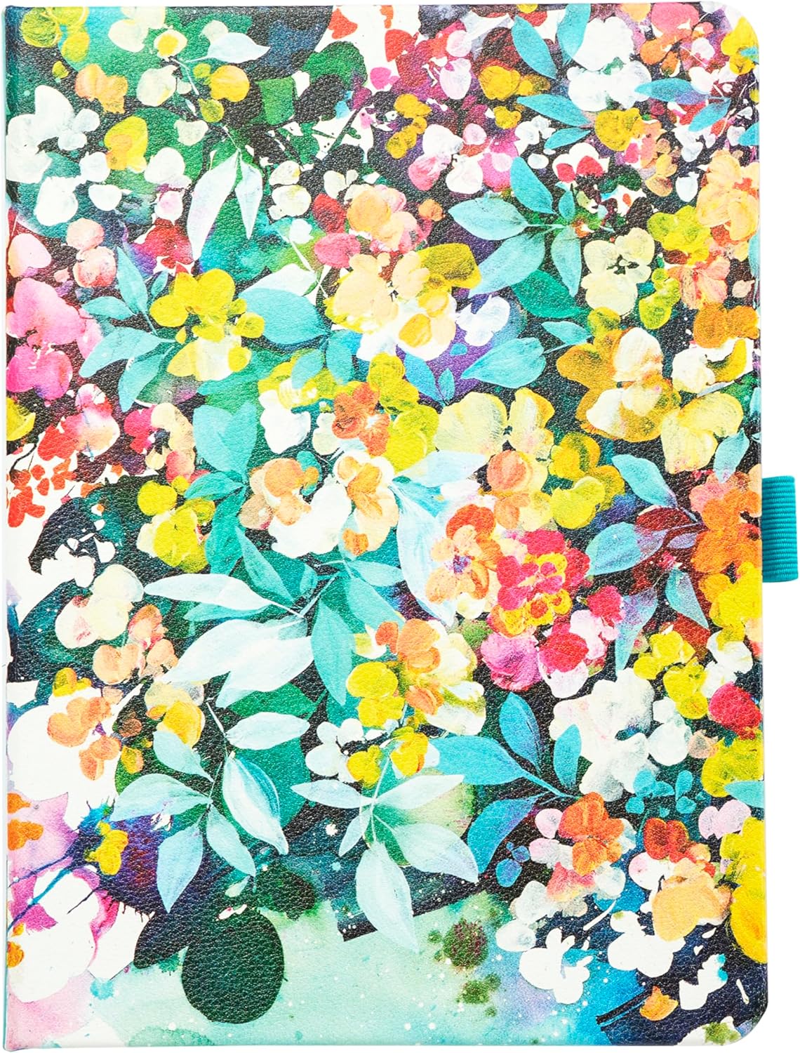 Happy Planner Book-Bound Dot-Lined Journal, Hardcover Journal for School or Office with Thick 100 GSM Paper, Serene Garden, 80 Pages, 5.75" x 8.25"