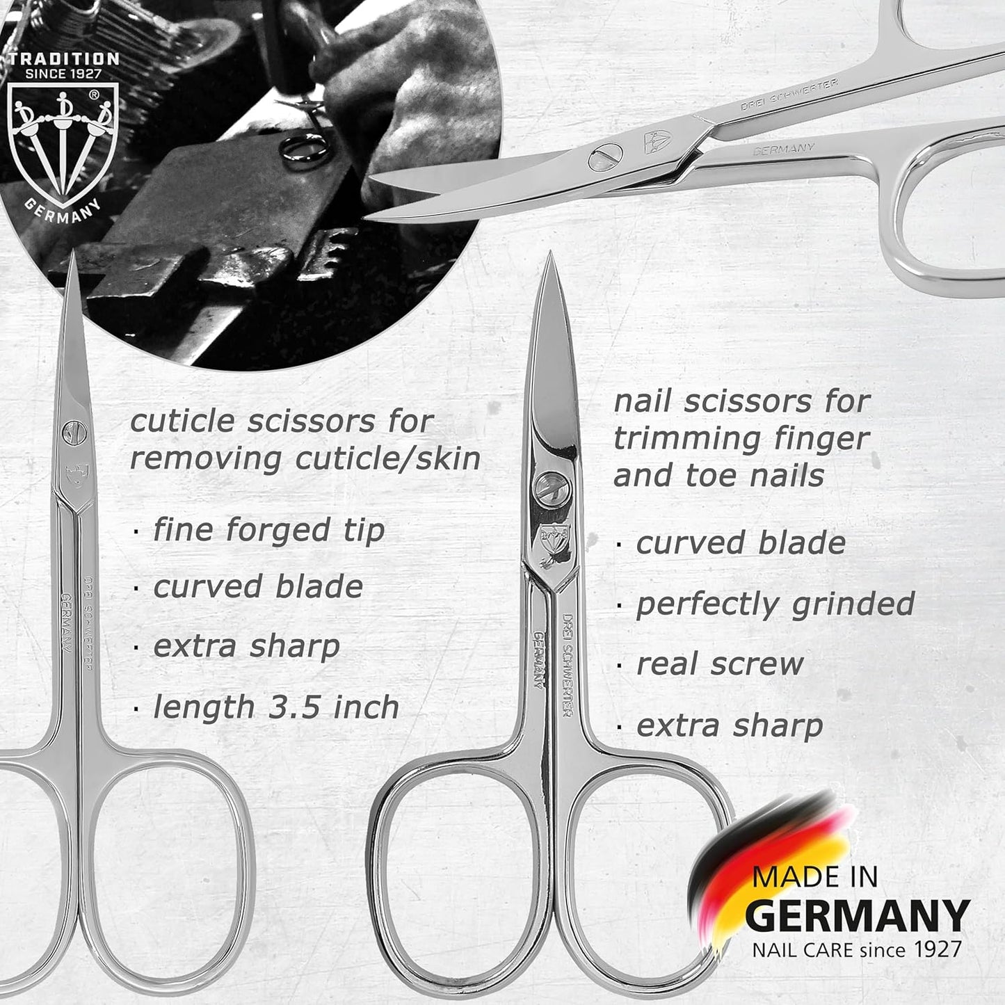 3 Swords Germany – manicure pedicure set kit (748)
