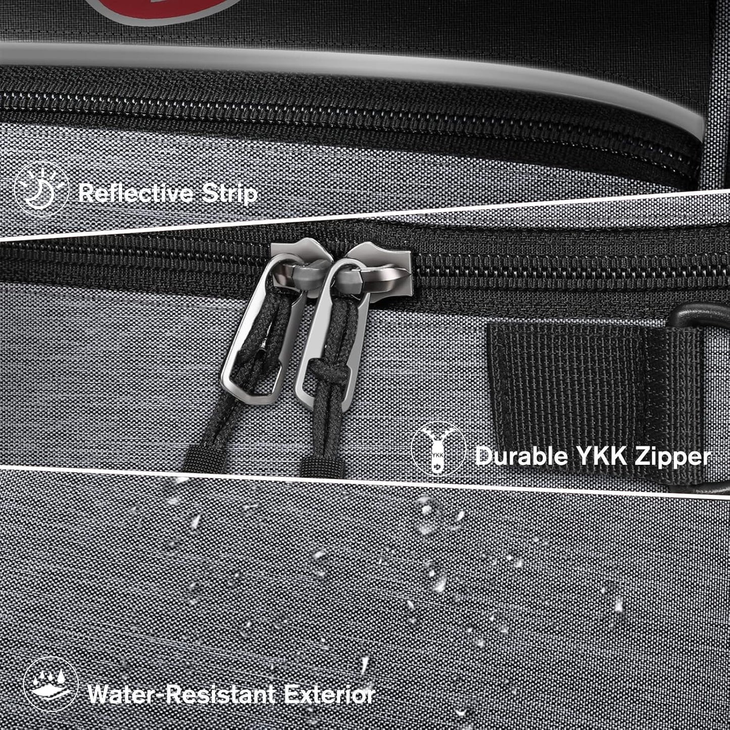 Insulin Cooler EpiPen Carrying Case Insulated, Travel Medication Diabetes Supplies Organizer Bag with Shoulder Strap for Asthma Inhaler, Auvi-Q, Allergy Medicine Essentials (Gray)