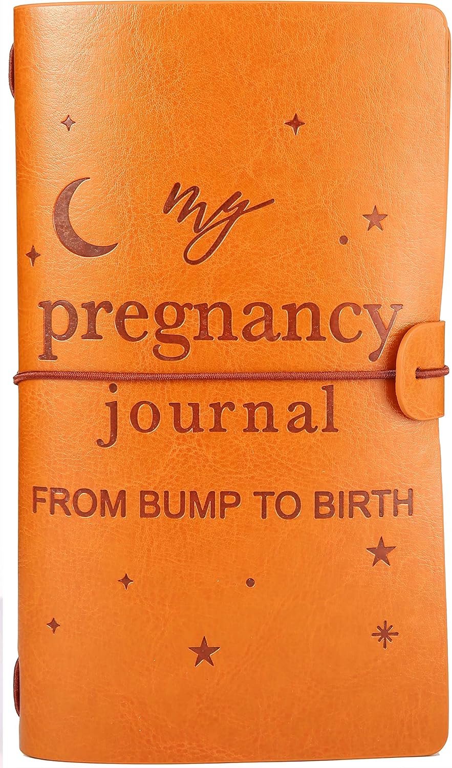 FYSIA My Pregnancy Journal-Pregnancy Announcement Gift-Expectant Mother Gift-Mom to Be-Pregnancy Record Book-Refillable Photo Diary Notebook-Coming Soon-New Mommy New Mom Gift