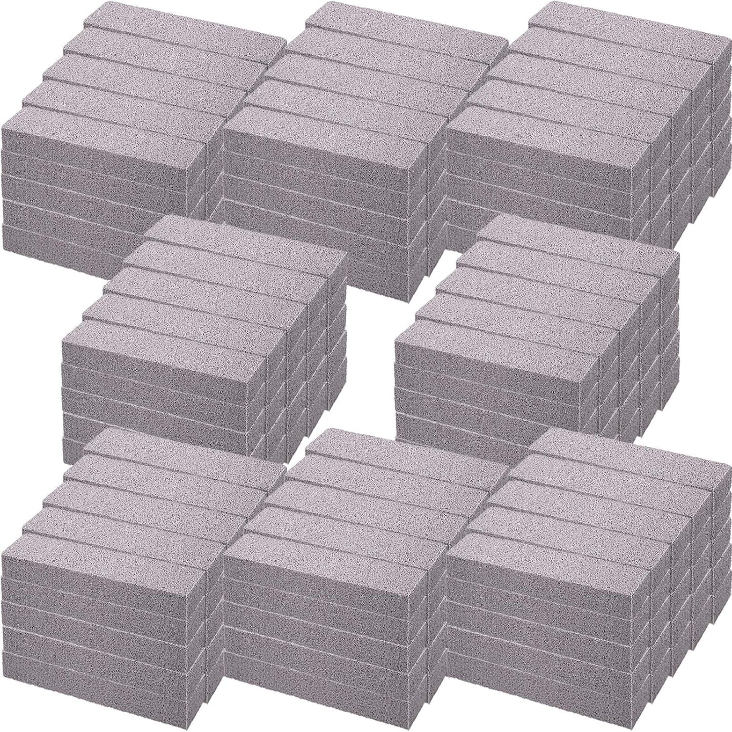 Chinco 200 Packs Pumice Stick for Cheaning, Pumice Scouring Stone Pad Removing Stain Grime Without Leaving Scratches for Kitchen Oven Stove Home Bathroom Toilet Pool House Cleaning Supplies